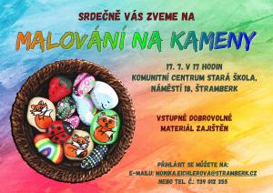 Workshop „Malování na kameny“ – 17. července 2024 od 17.00 hodin