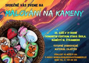 Malování na kameny – 25 září od 17.00 hodin