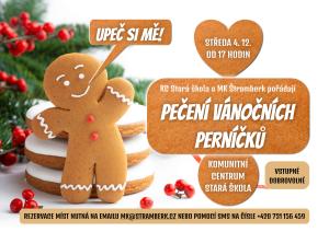 Pečení perníčků – 4. prosince 2024 od 17.00 hodin