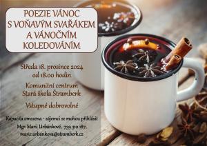 Vánoční poezie s voňavým svařákem – 18. prosince 2024 od 18 hodin