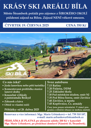 Krásy Ski areálu Bílá 1