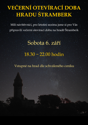 Večerní prohlídky hradu Štramberk  2