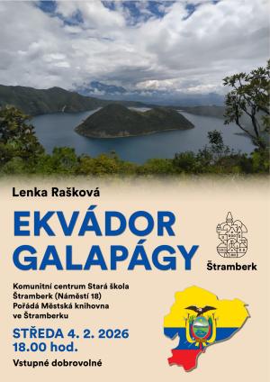 Cestovatelská přednáška – Ekvádor, Galapágy – 4. února od 18.00 hodin