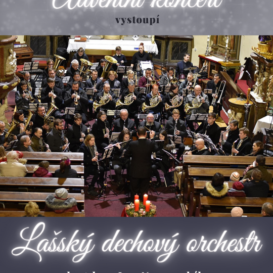 Adventní koncert Lašského dechového orchestru 1